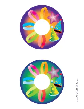 Printable Hats CD-DVD Labels