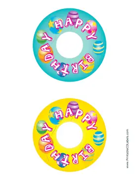 Printable Banner CD-DVD Labels