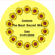 Printable Country Sunflower (Round) Canning Label